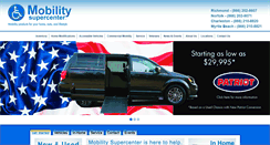 Desktop Screenshot of mobilitysupercenter.com